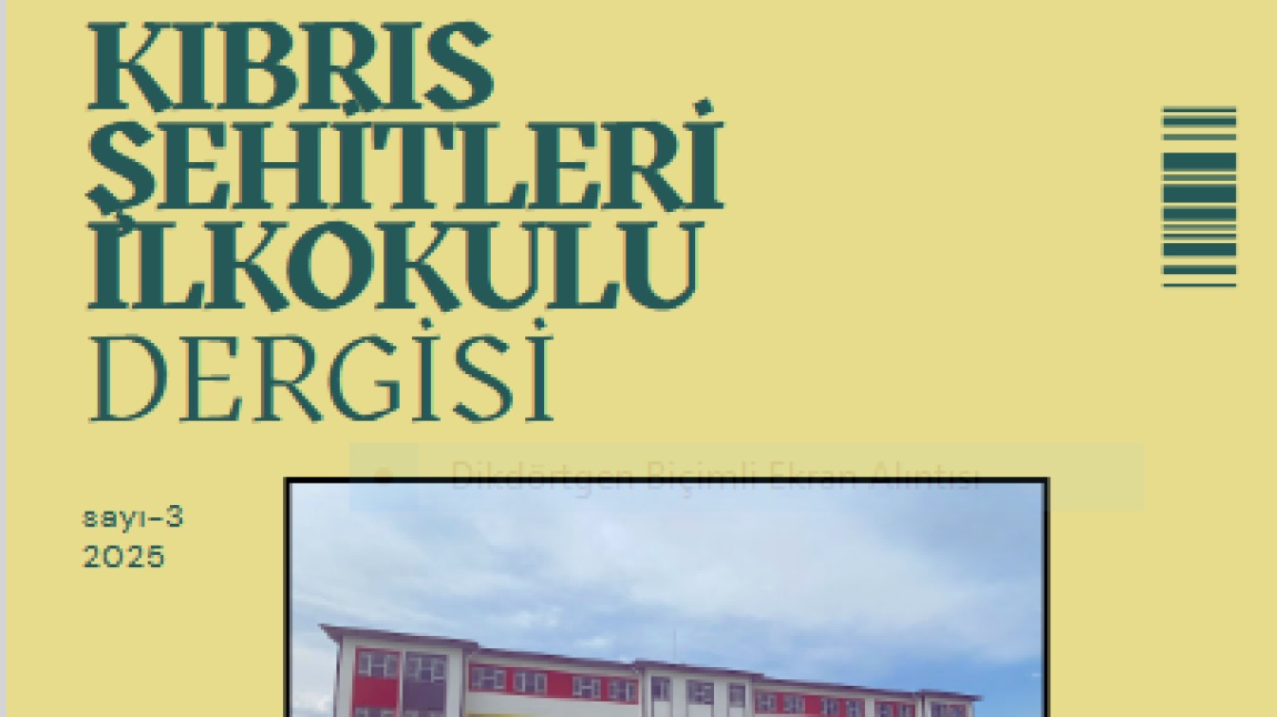 OKUL DERGİMİZİN SON SAYISI ÇIKTI